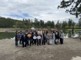 毛越寺浄土庭園にて記念撮影